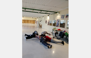 Cours à l'école de tir