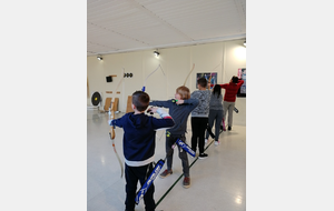Cours à l'école de tir