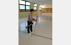 Cours à l'école de tir