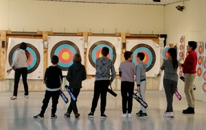 Cours à l'école de tir