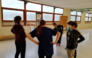 Cours à l'école de tir