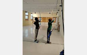 Cours à l'école de tir