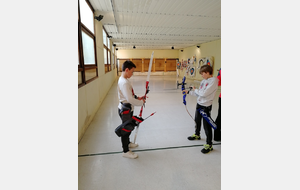 Cours à l'école de tir
