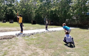 Cours à l'école de tir