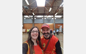 Clémence et Loïc (+Coach Denys) - Régional par équipe - CHATEAUROUX - 16.02.2020