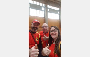 Clémence et Loïc (+Coach Denys) - Régional par équipe - CHATEAUROUX - 16.02.2020