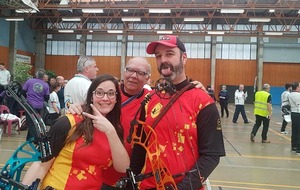 Clémence et Loïc (+Coach Denys) - Régional par équipe - CHATEAUROUX - 16.02.2020