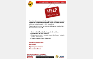Installation du pas de tir extérieur