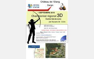 Tir 3D FLEURY / SARAN Equipe DR3D