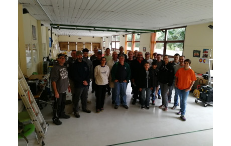 Montage du Pas de Tir Extérieur couvert